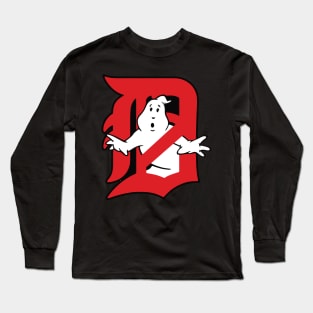 Metro Detroit Ghostbusters logo Long Sleeve T-Shirt